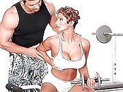 Corina Curves Squat-on-it Training